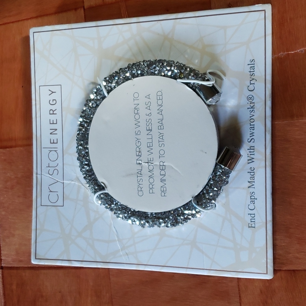 Crystal Energy Cuff Bracelet